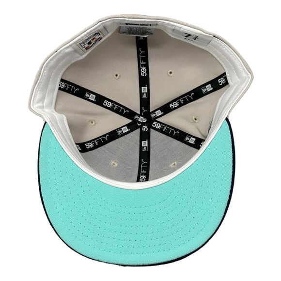 New Era 59Fifty Fitted Florida Marlins Shoreline Pack Hat Men's Sz 7‎ 3/4 - Picture 8 of 8